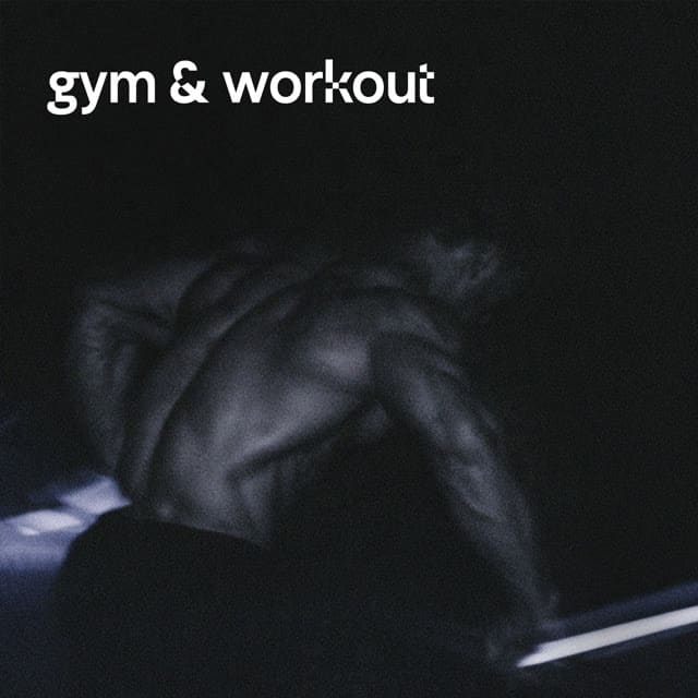 gym and workout playlist cover
