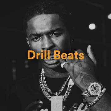 Drill Type Beats playlist cover