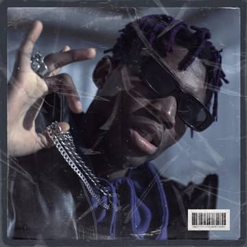 DRIP SEASON cover: a man in sunglasses and a chain, framed like a record sleeve
