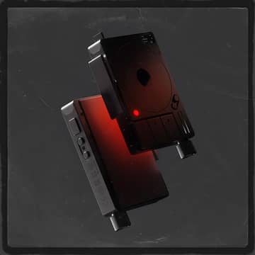 TIMELESS cover: a glowing red device on a dark grey ground