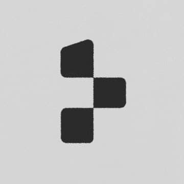 The trabbey element in black on a light grain